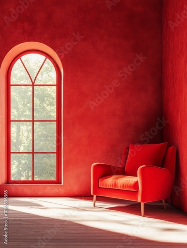 Red Room Interior Design Fe...