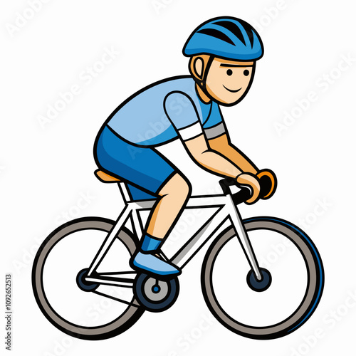 child riding a bike