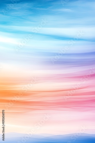 A soft gradient blend of pastel colors creating a serene and calming background.