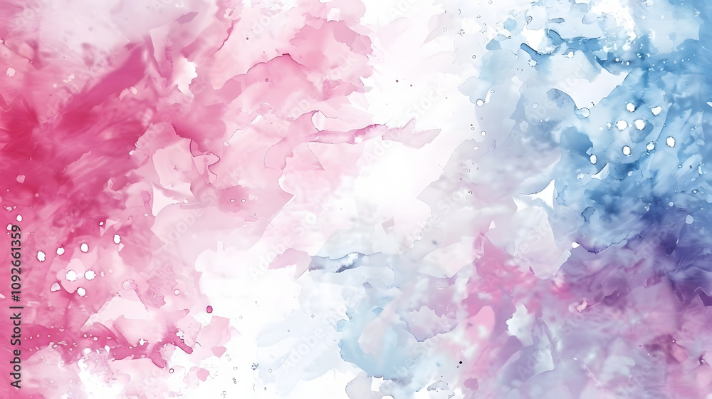 Fototapeta premium Soft Splash Watercolor Background