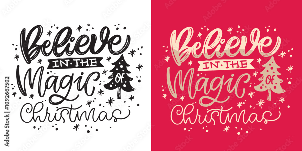 100% vector hand drawn doodle file. Beautiful hand drawn lettering quote about winter holidays. Lettering for t-shirt design, mug print, bag print, clothes fashion. 100% vector hand drawn doodle file. Beautiful hand drawn lettering quote about winter holidays. Lettering for t-shirt design, mug print, bag print, clothes fashion.
