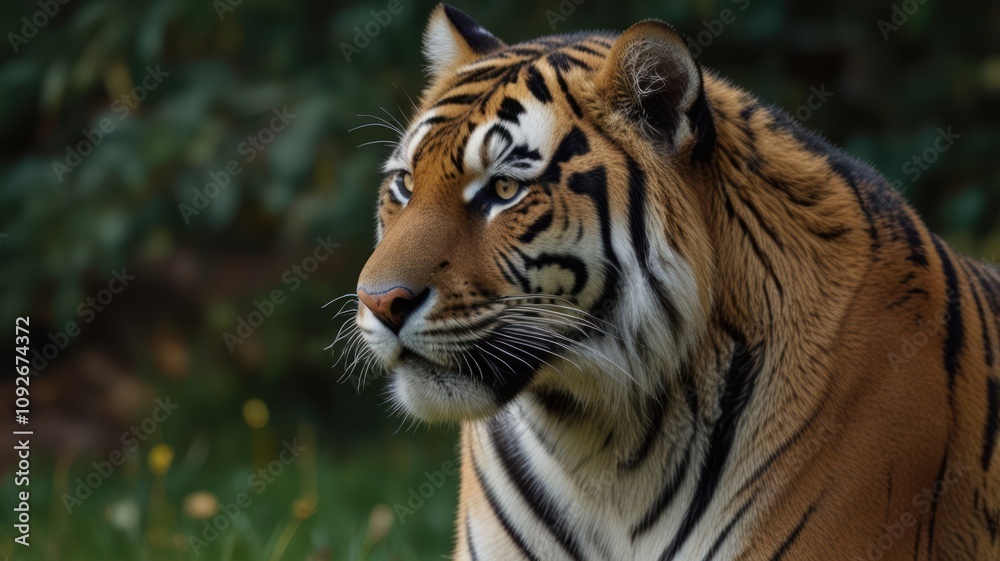 Obraz premium TIGER IN THE WILD
