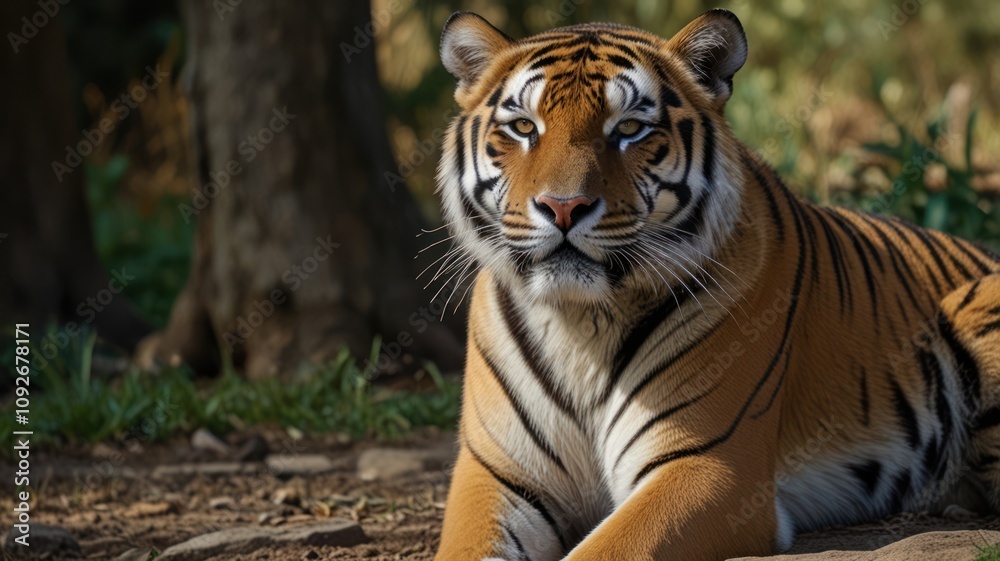 Fototapeta premium TIGER IN THE WILD