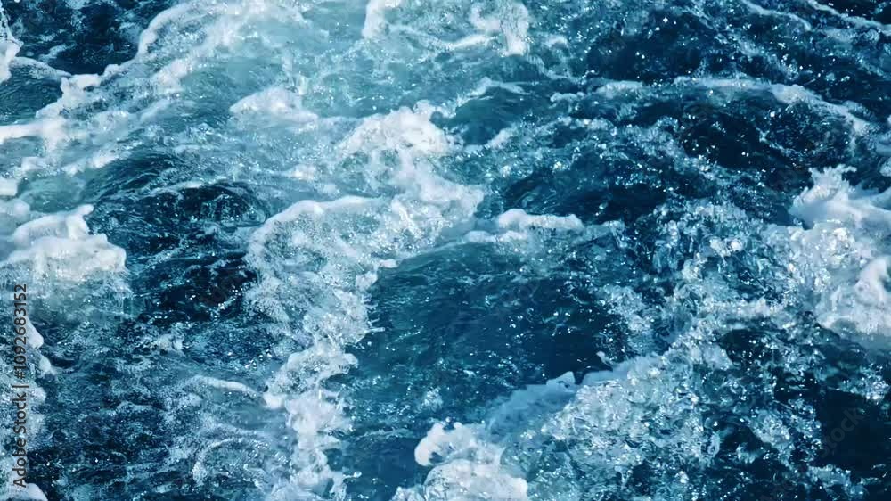 Sea ocean water waves foam sea white foam texture spume moving dark blue Sea ocean water waves foam sea white foam texture spume moving dark blue