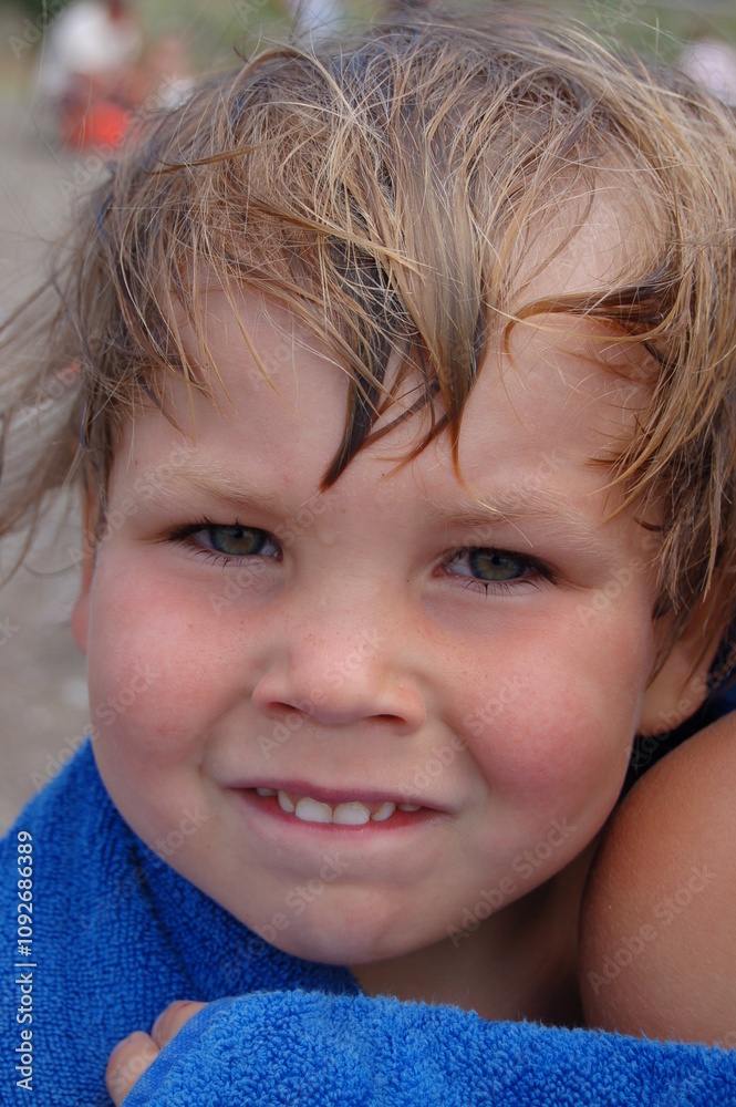 portrait of a little child
