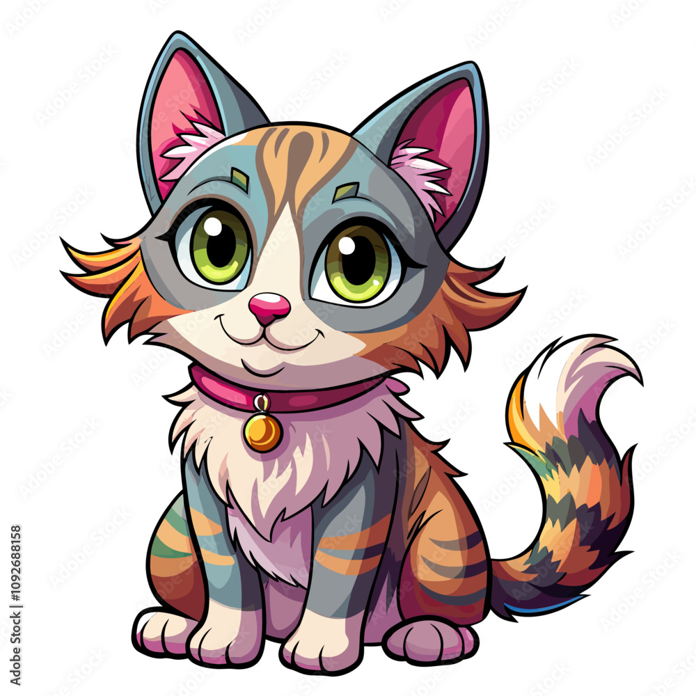 Fototapeta premium Funny cat