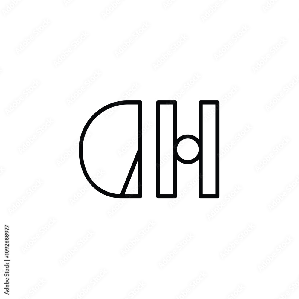 GH monogram logo design letter text name symbol monochrome logotype alphabet character simple logo GH monogram logo design letter text name symbol monochrome logotype alphabet character simple logo