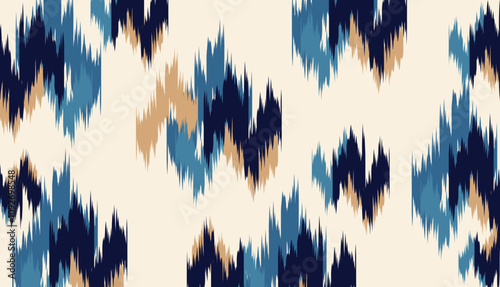 geometric ethnic vintage texture vector art design. textile fashion pattern line ikat seamless pattern and batik fabric texture asian background wallpaper geometry indian. Ethnic abstract ikat art .