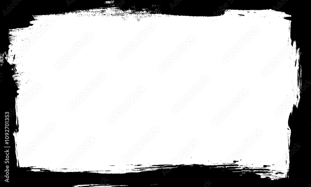 black blank frame border pictures brush painting grunge graphic element black blank frame border pictures brush painting grunge graphic element