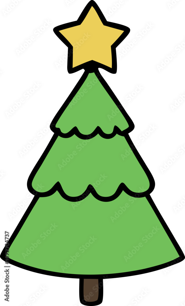 Fototapeta premium christmas vector icon