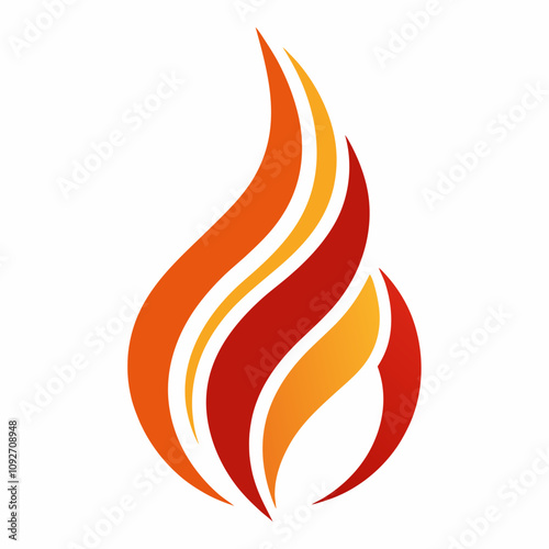 fire flames logo