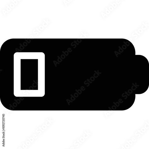 Simple vector icon battery
