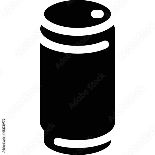 Simple vector icon can of soda
