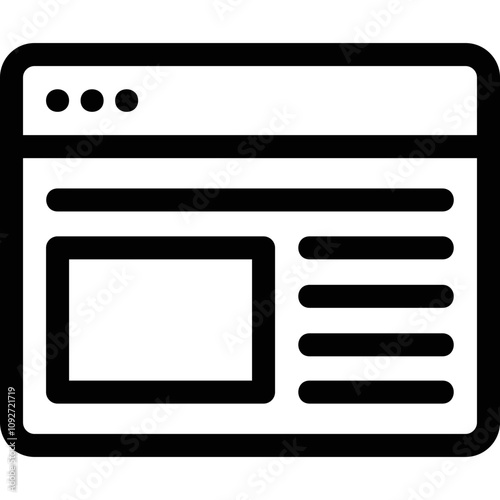 Simple vector icon browser