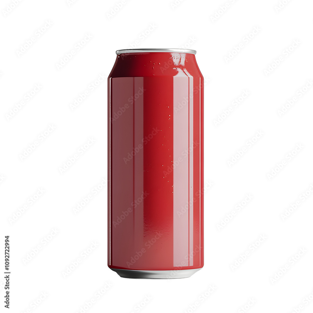 red tin soda can mockup red tin soda can mockup