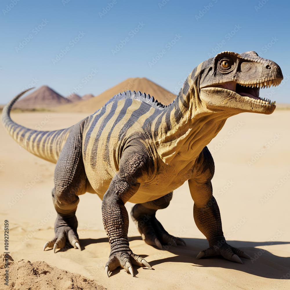 Fototapeta premium dinosaurs: Alxasaurus 