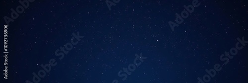 dark blue night sky with scattered stars, cosmic scene, dark blue, universe