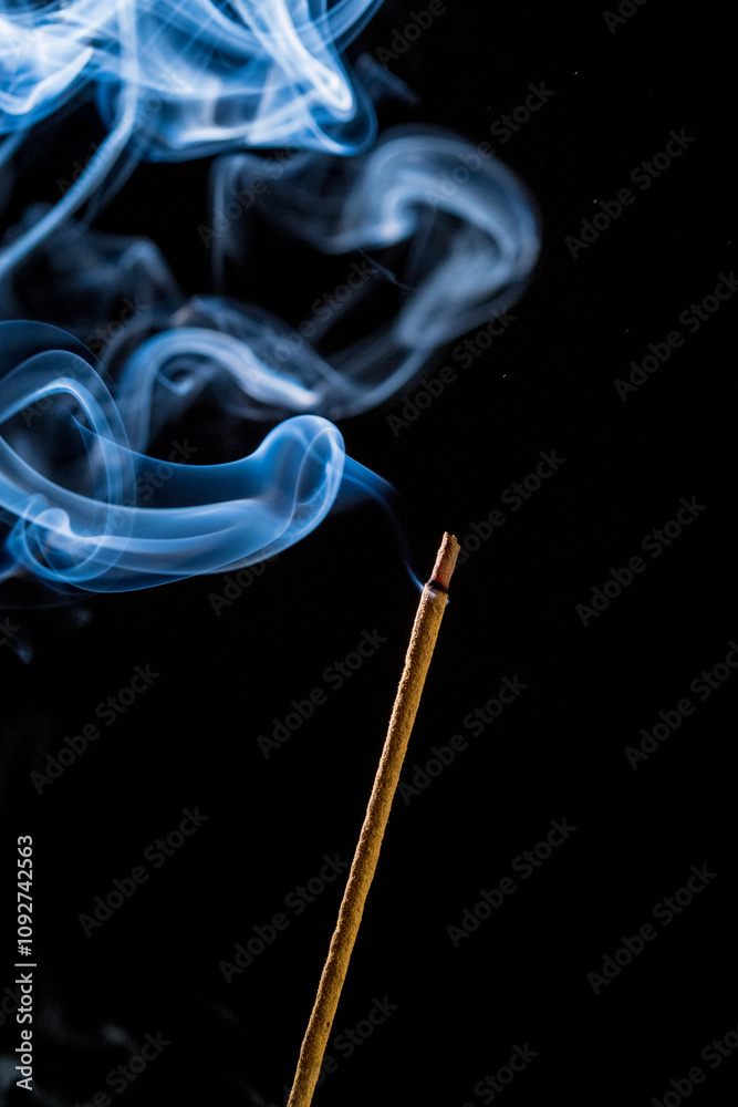 incense stick with smoke incense stick with smoke