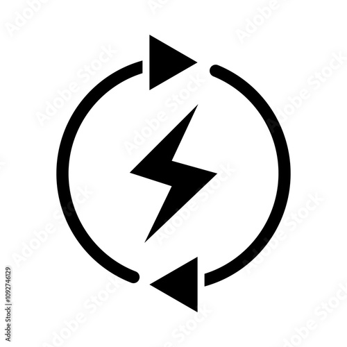 Free Download Renewable Energy glyph icon - GFXLoad