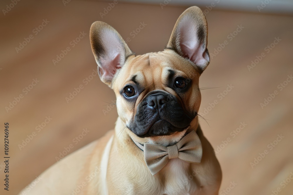 French Bulldog with a Bowtie French Bulldog with a Bowtie