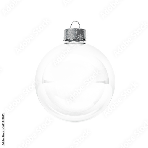 Glossy glass Christmas ball, Christmas decoration