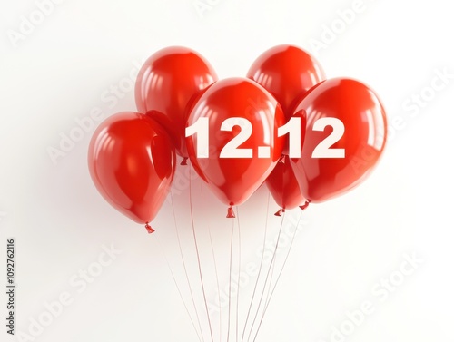 Exclusive Sale Event Generative AI Shopping Online for Rich Discounts on 12.12 Red Balloons photo