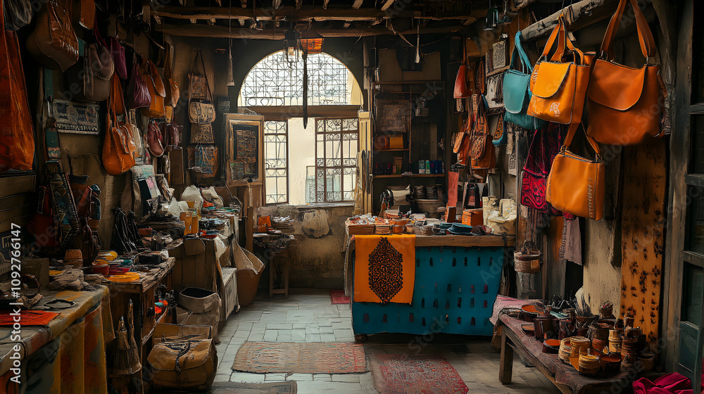 Sunlit Craftsmanship: The Vibrant Colors of Leather Tanning in Traditional Moroccan Workshops Sunlit Craftsmanship: The Vibrant Colors of Leather Tanning in Traditional Moroccan Workshops