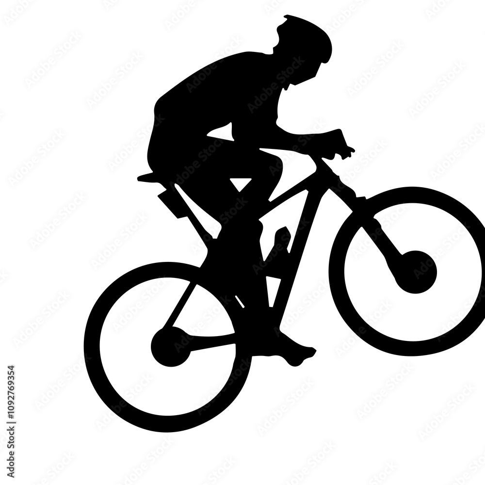 Obraz premium cycle biker