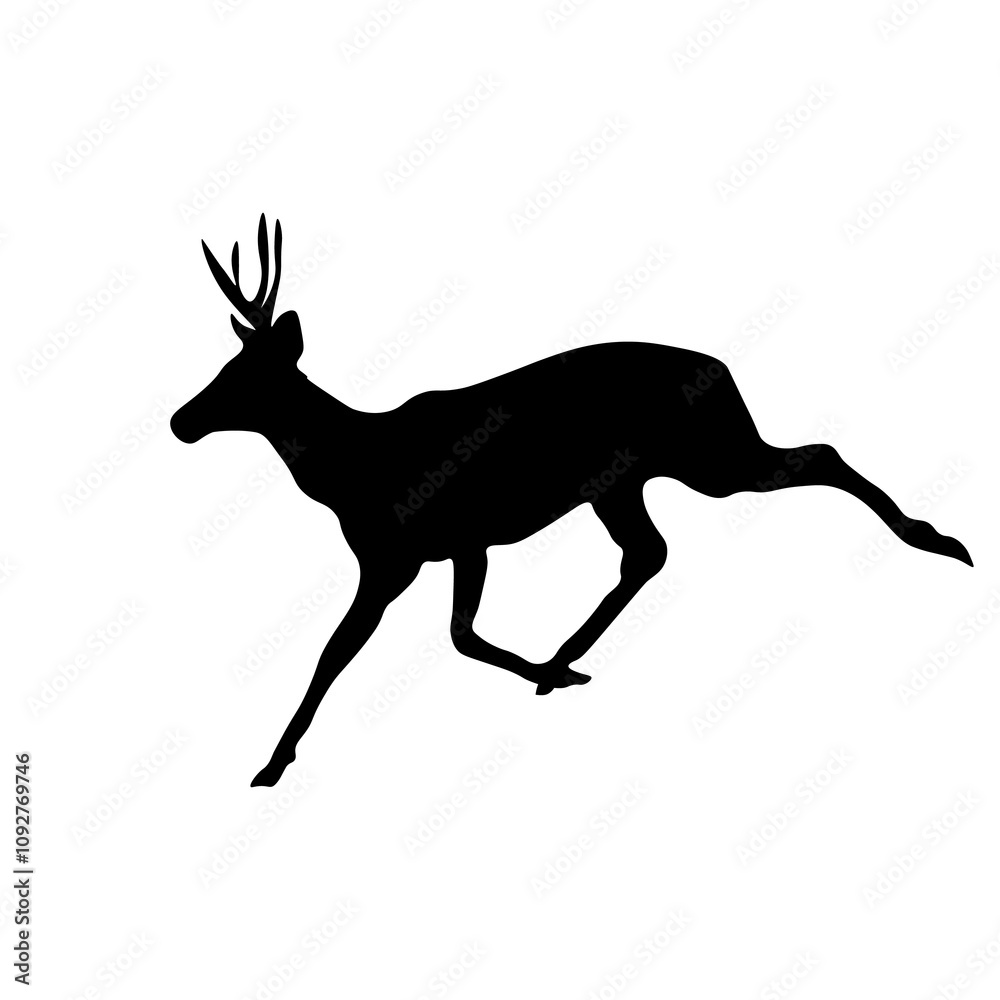 Fototapeta premium Deer Animal Illustration 