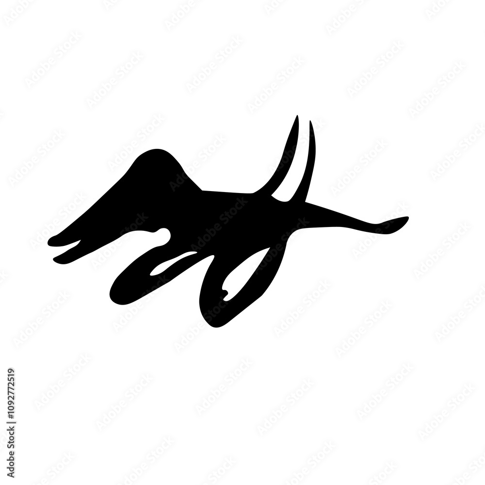 Fototapeta premium Dinosaur Illustration 