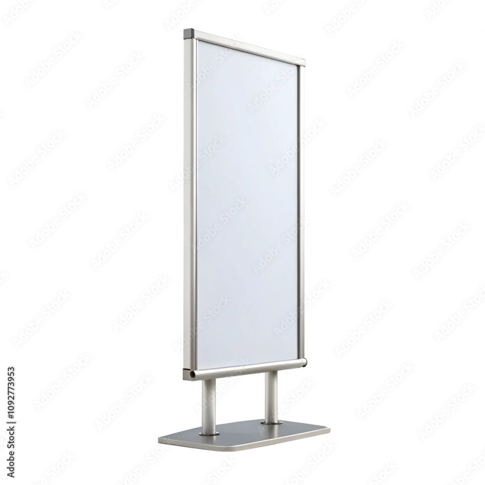 blank billboard on white blank billboard on white