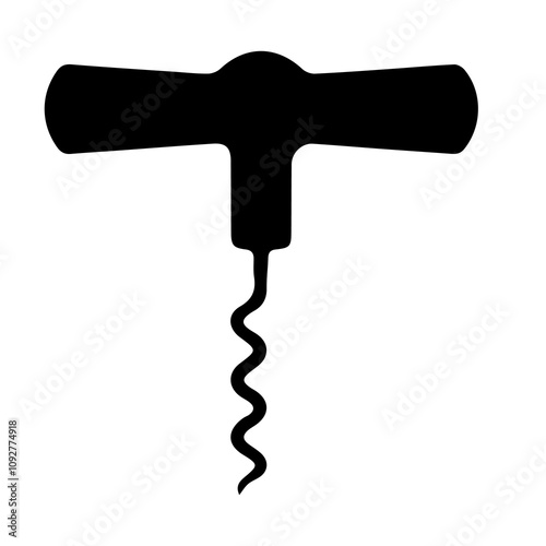 Corkscrew Tool Illustration 