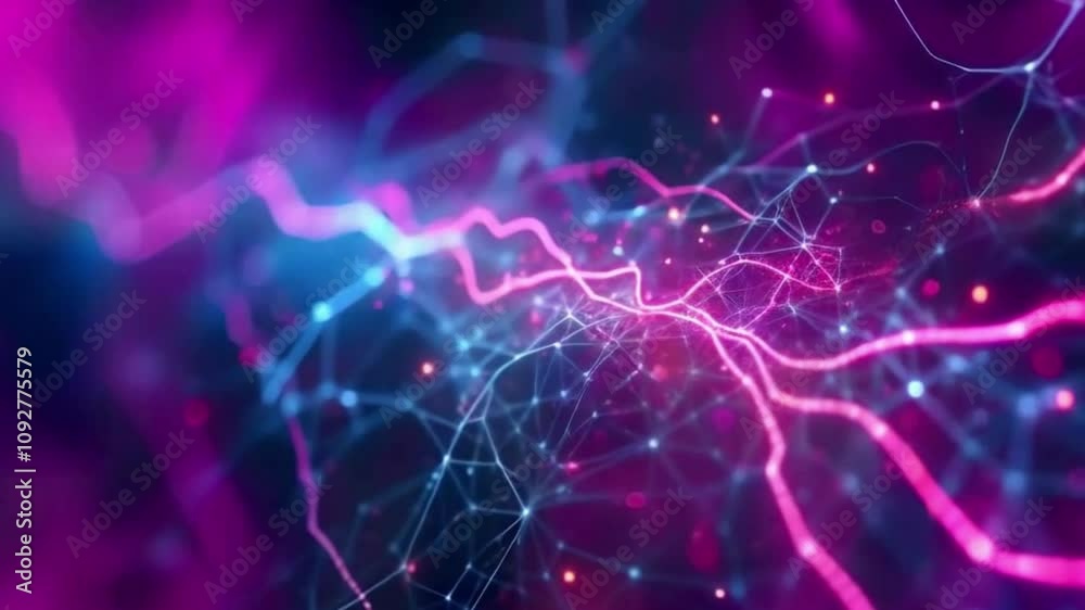 4K Light background - Loopable, Symbolizing Innovative Artificial Intelligence Or Big Data Models - Technology Background, 4K Light background - Loopable, Symbolizing Innovative Artificial Intelligence Or Big Data Models - Technology Background,