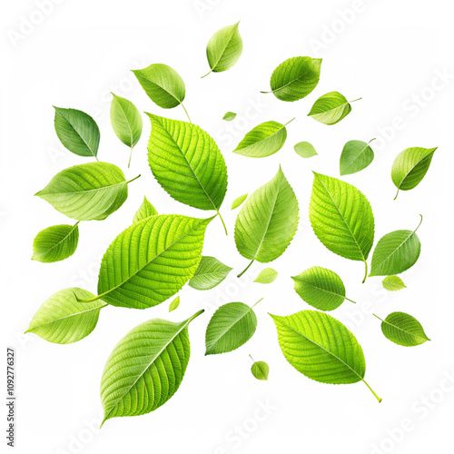 green leaves