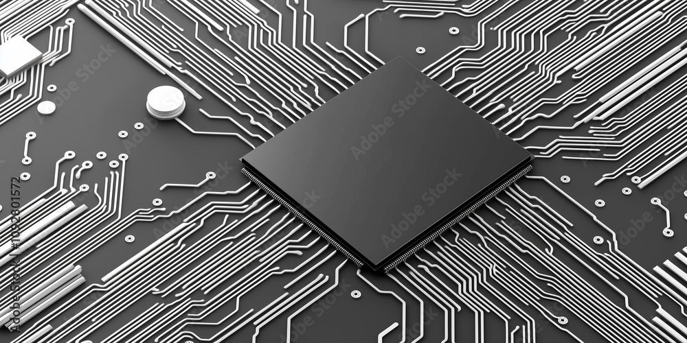 Circuit board technology abstract background Circuit board technology abstract background