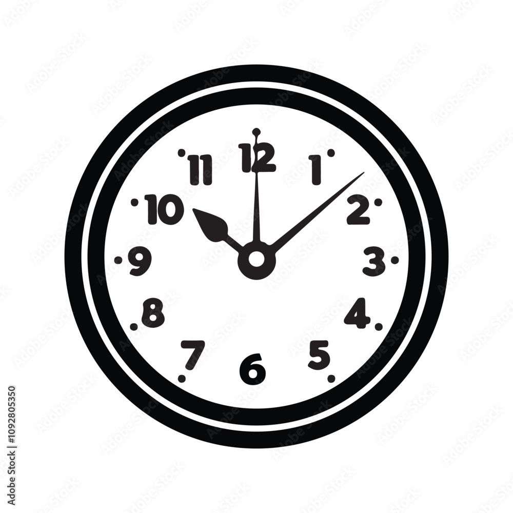 black silhouette wall clock vector black silhouette wall clock vector