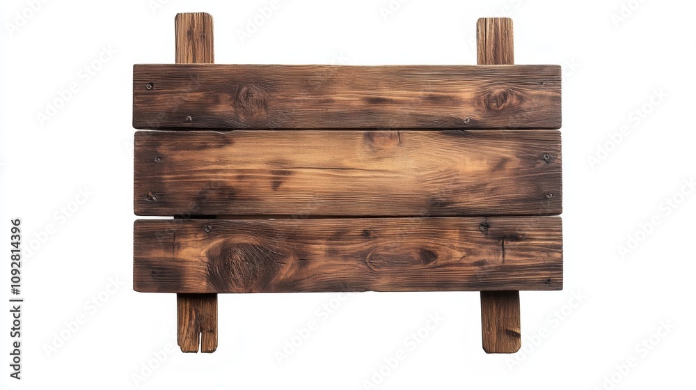Wooden signboard on white isolate background. Wooden signboard on white isolate background.