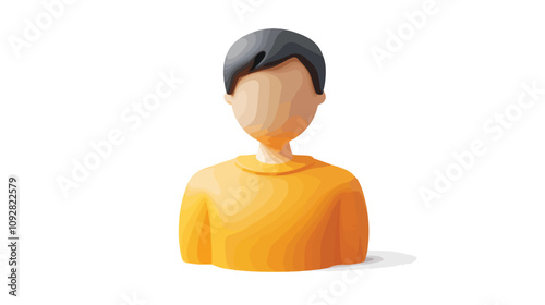 Professional 3D Vector Icon of Customer User for Graphic Design