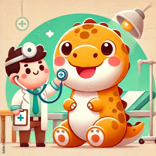 Tyrannosaurus, AI illustration, icon, nickname Tira, please use it for one-point.
ティラノサウルス、AIイラスト、アイコン、愛称ティーラ、ワンポイントにお使いください。