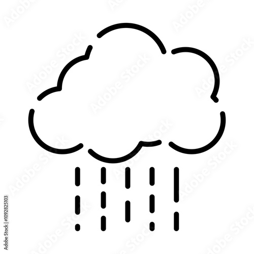 cloud with rain