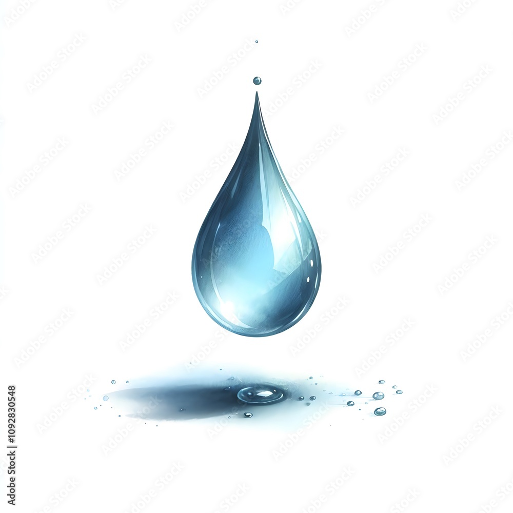 물방울, 수채화 (water drop, water colour) 물방울, 수채화 (water drop, water colour)