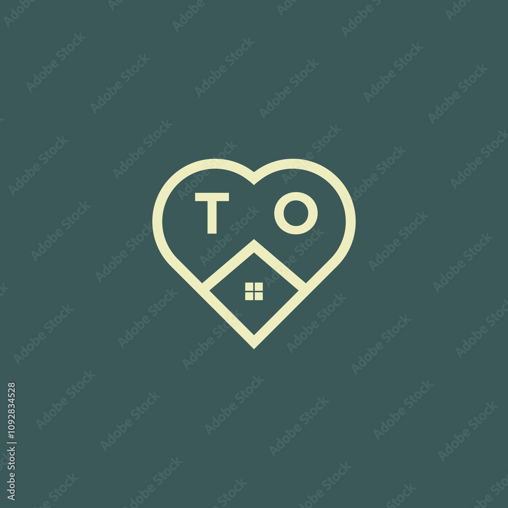 initial letter real estate logo design stock vector initial letter real estate logo design stock vector