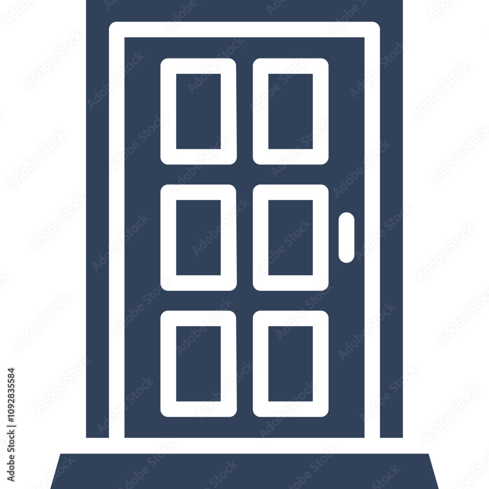 Buildings vector icon with an isolated background 