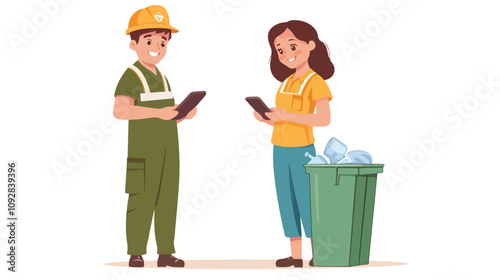 Professional Cleaning Company Online - Man and Woman Working Together