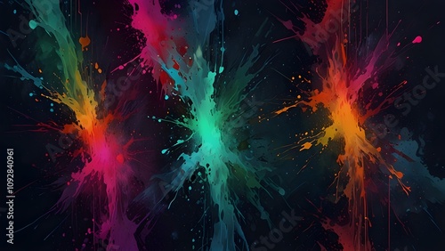 Wallpaper Mural Transparent PNG availableVertical Background with Abstract Stains Frame Generative AI Torontodigital.ca