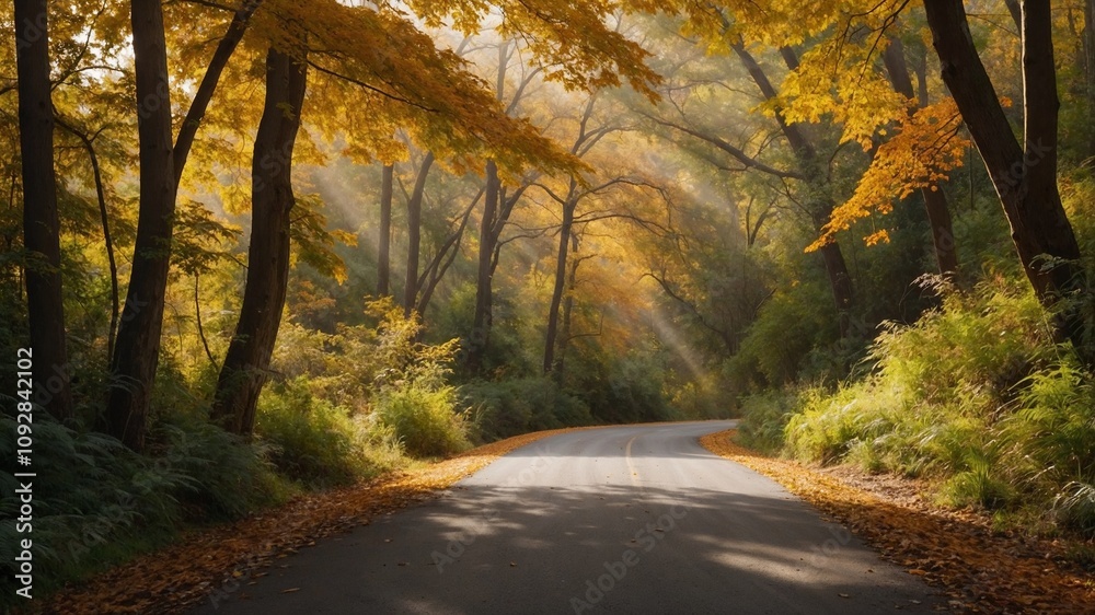 Fototapeta premium Path in the forest