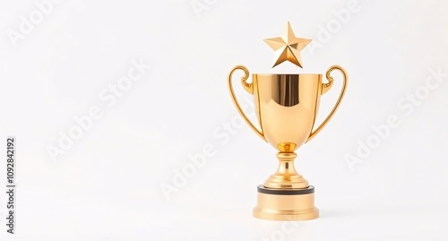 golden trophy cup