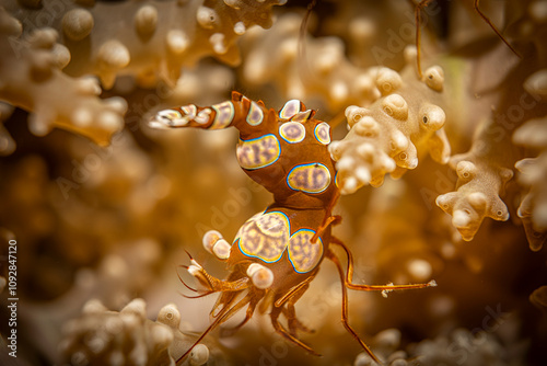 Fototapeta Naklejka Na Ścianę i Meble -  Shrimp, Kapalai, Malaysia