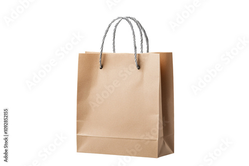 a brown bag with handles