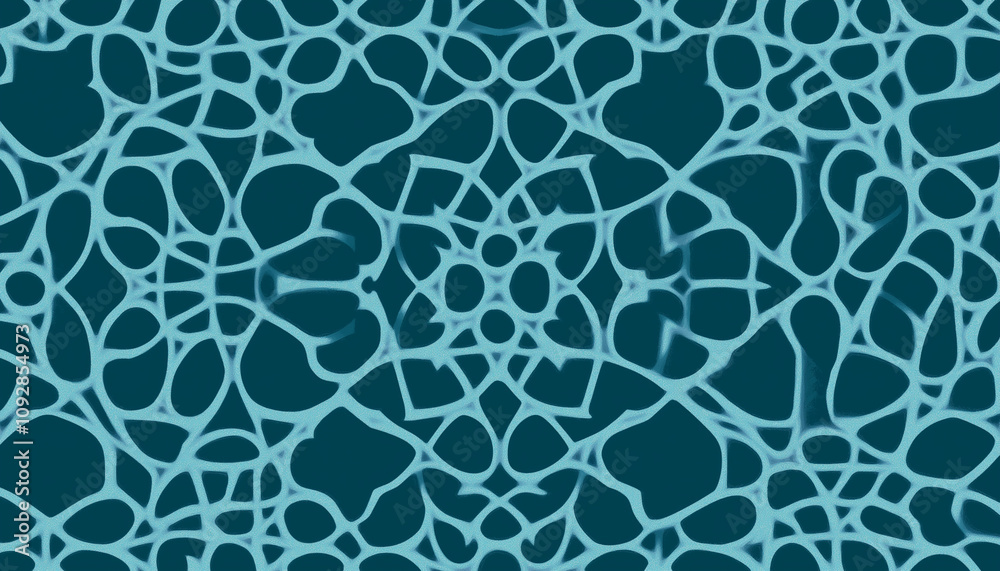 Turquoise Moroccan Tile Pattern Turquoise Moroccan Tile Pattern